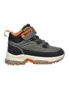 Big Star Ghete demiwedge cu velcro - Negru/Gri/Portocaliu