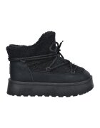Big Star Ghete slip-on cu sireturi - Negru
