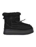 Big Star Ghete slip-on de piele intoarsa - Negru