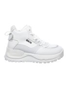 Big Star Ghete wedge de piele ecologica - Alb