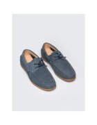 Big Star Mocasini din piele nabuc 403