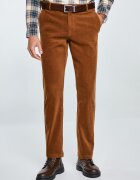 Big Star Pantaloni barbati - catifea - maro - cinci buzunare - talie clasica
