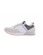 Big Star Pantofi sport cu garnituri de piele intoarsa - Alb/Gri deschis