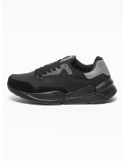 Big Star Pantofi sport cu garnituri de piele intoarsa - Negru