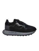 Big Star Pantofi sport cu garnituri de piele intoarsa - Negru/Gri antracit
