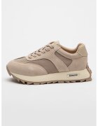 Big Star Pantofi sport cu insertii de piele intoarsa - Bej/Maro taupe deschis