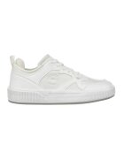 Big Star Pantofi sport de piele ecologica cu detalii logo - Alb