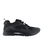 Big Star Pantofi sport de piele ecologica si material textil - Negru