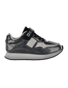 Big Star Pantofi sport din piele ecologica cu inchidere velcro - Negru/Gri inchis
