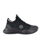 Big Star Pantofi sport din plasa tricotata cu logo - Alb/Negru
