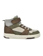 Big Star Pantofi sport high-cut cu velcro - Maro/Bej/Kaki