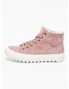 Big Star Pantofi sport mid-high de piele ecologica - Roz prafuit