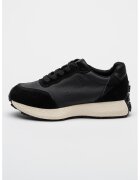 Big Star Pantofi sport uni cu detalii de piele intoarsa - Negru