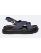 Big Star Sandale dama - model 403 - bleumarin - piele