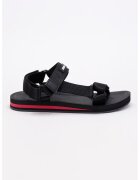Big Star Sandale de material textil cu velcro - Negru
