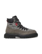 Big Star Shoes Ghete barbati - 71189 - Piele naturala - Gri