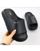Big Star Slapi pentru femei - BM219509 - Negru