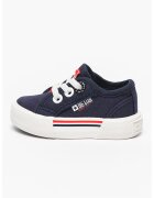 Big Star Tenisi cu logo - Bleumarin