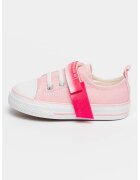 Big Star Tenisi cu velcro si logo - Roz pastel