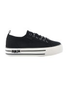 Big Star Tenisi flatform de panza - Negru