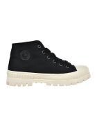 Big Star Tenisi medii cu logo - Negru