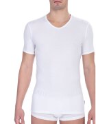 Bikkembergs Tricou slim fit cu decolteu in V