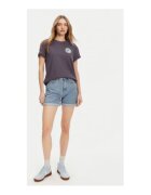 Billabong Tricou dama - bleumarin 100% bumbac - Albastru