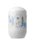 Biobaza Deodorant roll-on cu extract de miere si lapte de magarita - BEES & DONKEYS - 50 ml