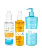 Bioderma Pachet Family Photoderm SPF 50+ – Spray copii 200 ml - Spray adulti 200 ml - Gel-crema dupa plaja - 500 ml