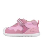 Biomecanics Pantofi sport cu sireturi elastice - Roz pastel/Roz prafuit