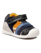 Biomecanics Sandale baieti - 300343968 - Albastru - Piele naturala - Albastru