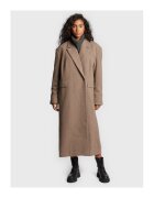 Birgitte Herskind Palton dama - 301372127 - Lana/Poliester reciclat - 34 EU - Bej