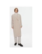 Birgitte Herskind Palton dama - 302975228 - Lana/Poliester - Bej - Bej
