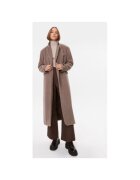 Birgitte Herskind Palton dama - 302975327 - Lana/Poliester - Bej - Bej