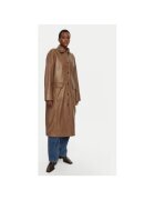 Birgitte Herskind Palton dama - 304944307 - Piele naturala - Maro - Maro
