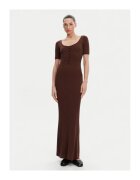 Birgitte Herskind Rochie dama - 304928239 - Lyocell/Poliester - Maro - Maro