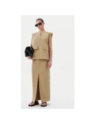 Birgitte Herskind Vesta dama 5511150 - Bumbac - Kaki - Kaki