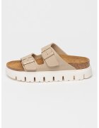 Birkenstock Papuci cu model cu catarama Arizona - Grej