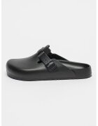Birkenstock Saboti din piele ecologica Boston - Negru