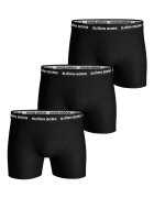 Björn Borg Set de boxeri cu banda logo in talie - 3 perechi - Negru