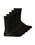 Björn Borg Set de sosete unisex lungi Essential - 5 perechi - Negru