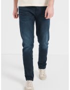 BLEND Blugi cu aspect decolorat Twister - Albastru inchis