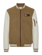 BLEND Jacheta bomber barbati - 301509899 - Poliester - Maro - Maro