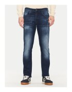 BLEND Pantaloni barbati 20712391 - Bumbac - Bleumarin - Bleumarin