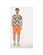 BLEND Pantaloni scurti barbati 20717939 - Bumbac - Portocaliu - Portocaliu