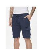 BLEND Pantaloni scurti barbati - 303530563 - Bumbac - Albastru - Bleumarin