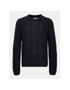 BLEND Pulover barbati - 304400636 - Acril/Bumbac - Negru - Negru