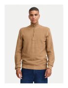 BLEND Pulover barbati - 304401220 - Bumbac - Bej - Bej