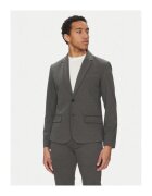 BLEND Sacou barbati 20716657 - Poliester/Viscoza - Gri - Gri
