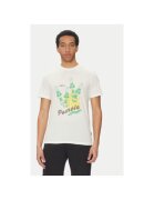 BLEND Tricou barbati 20718263 - Bumbac - Alb - Alb